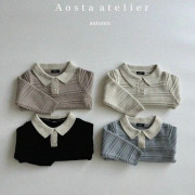 Aosta Knit Collar Tee 