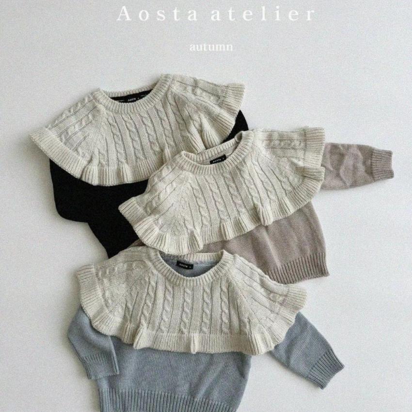 Aosta Knit Cape Tee