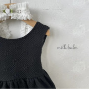 Milkbalm Embroidery Jacquard Dress 