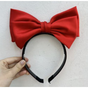 Mini Recipe Red Ribbon Hairband