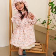 Mini Recipe Floral Rain Coat